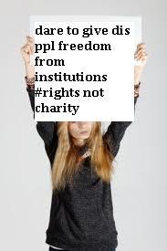 rights not charity