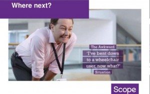 SCOPE’s End the awkward campaign advert