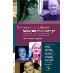 Picture of the front cover of the book "“Conversations About Activism and Change”